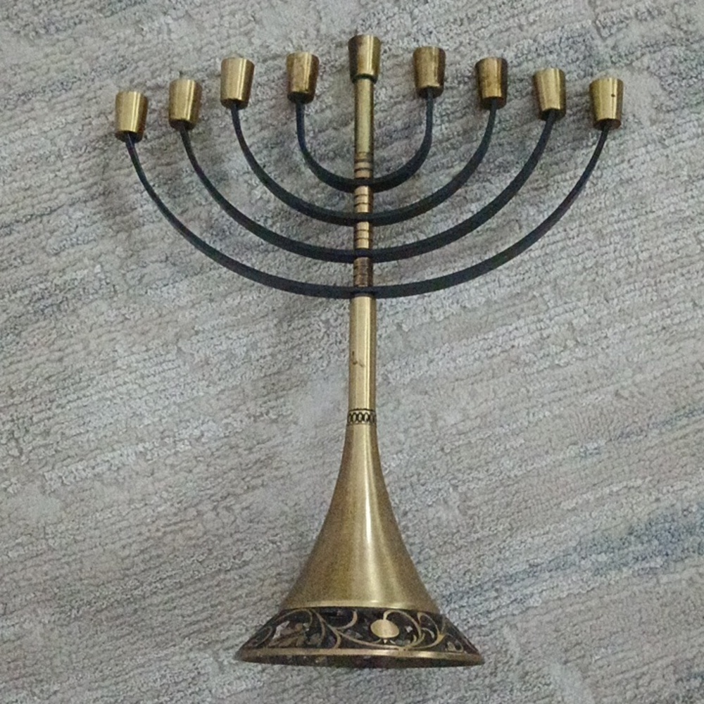 Bronze Menorah
